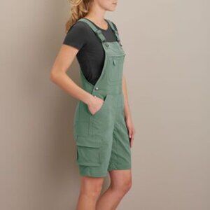 XXL Duluth's Green Heirloom Gardening Short Overalls